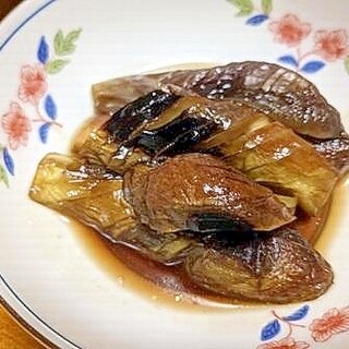 フライパンで　茄子の　焼きびたし